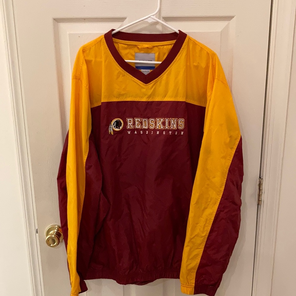 Vintage Reebok Washington Redskins pullover jacket